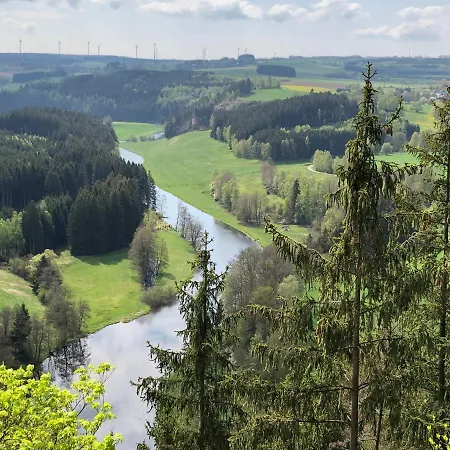Chalet-ferienwohnung Aehrenglueck, 70 Qm, Wellness/fitness/sauna - Bergroedelhof * Feilitzsch