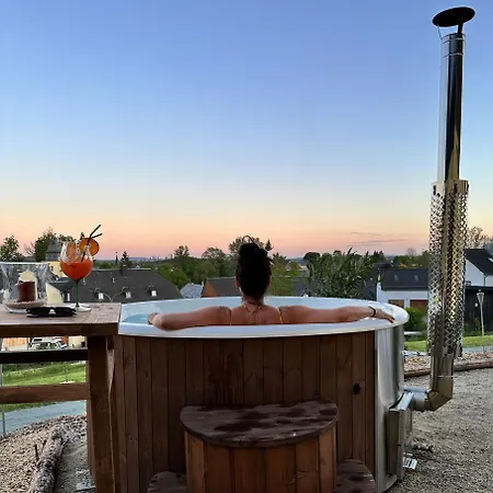 Apartman Im Chaletstil Aehrenglueck 70 Qm Wellness Fitness Sauna Bergroedelhof Feilitzsch